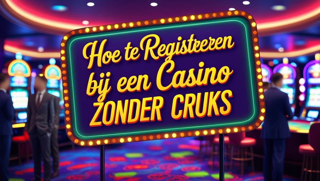 Hoe te registreren en te beginnen met spelen bij een casino zonder CRUKS