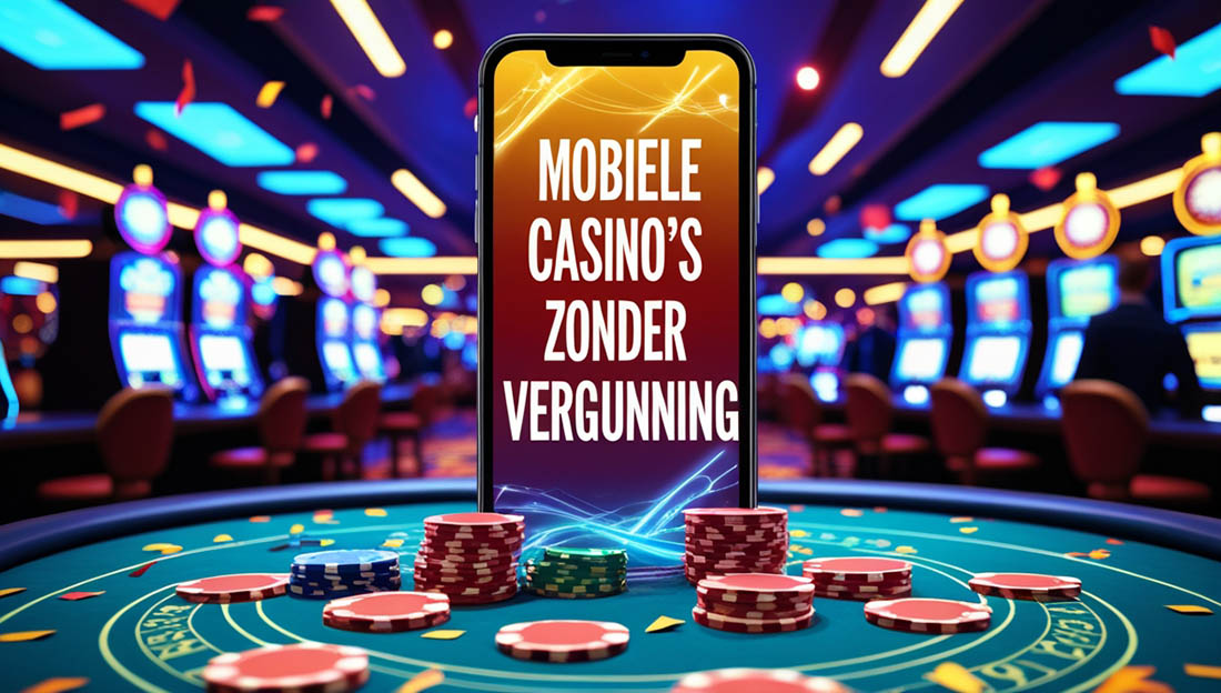 Mobiele casino's zonder vergunning