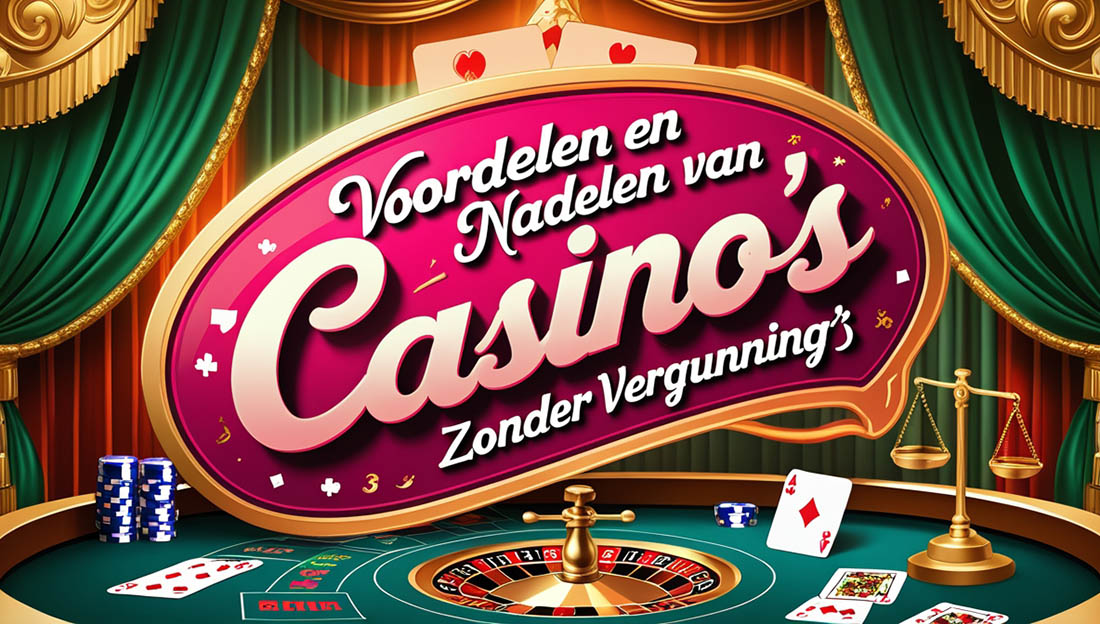 Voordelen en nadelen van casino's zonder vergunning